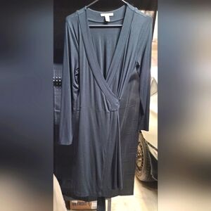 EUC Banana Republic Black Long Sleeve Dress